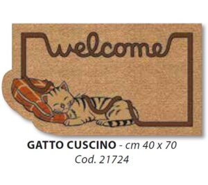 KOKARDA GATTO CUSCINO 40x70 21724