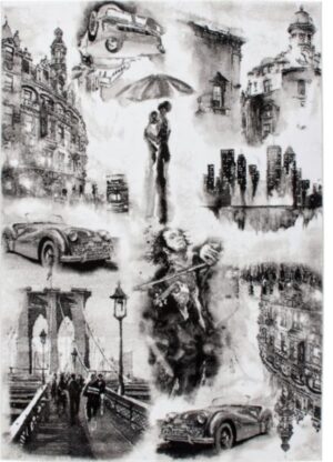 Metro 948 Silver 80x150