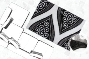 Sedef 820 Silver 80x150