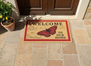 MAGIC WELCOME FARFALLA BORDO 22548 39x68