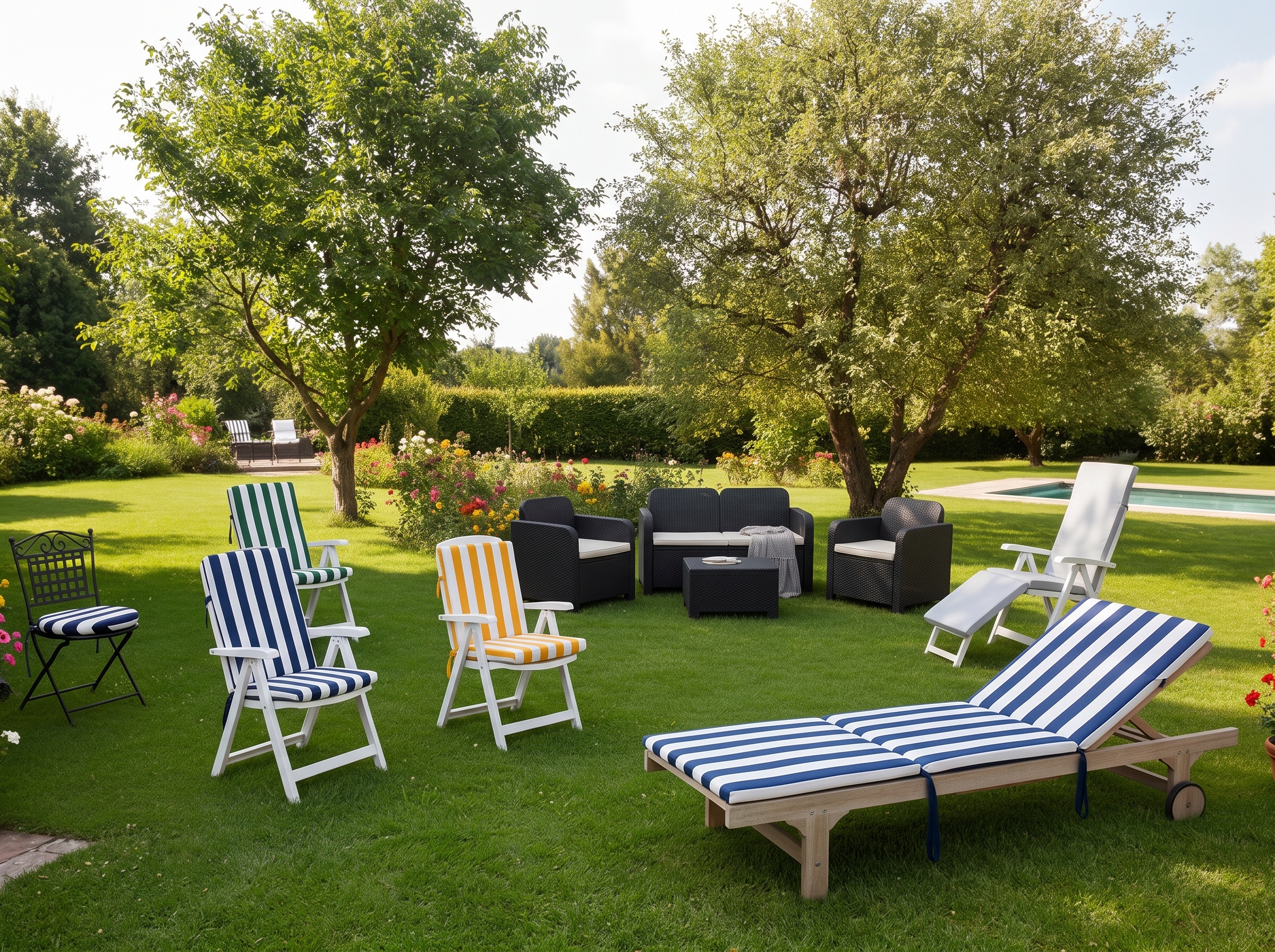 Cuscini da giardino Markotex in diverse misure